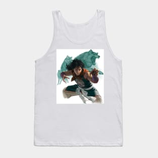 Wolf Martial Artist Tank Top